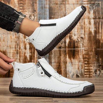 Chaussures homme orthopédiques ergonomiques à enfilage facile