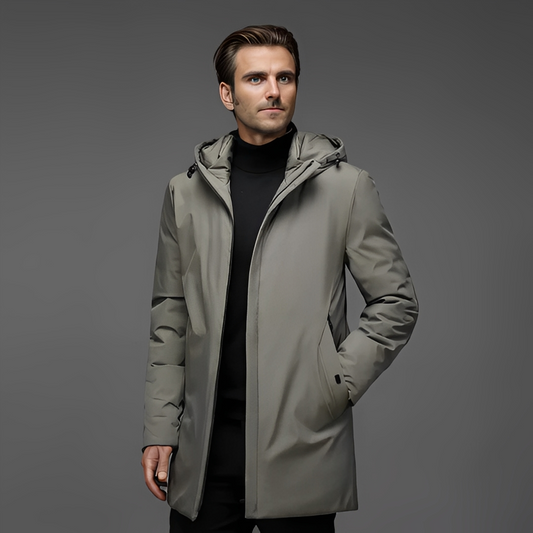 Blouson homme hiver imperméable chaud coupe-vent stylé