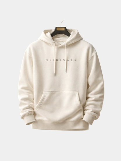 Pull à capuche homme ample confort décontracté