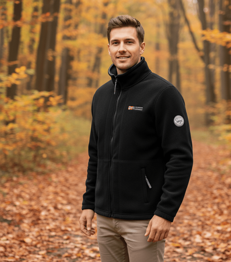 Veste polaire homme thermique respirante légère