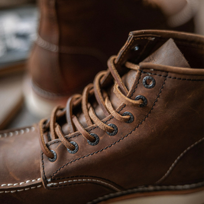 Bottes homme travail marron résistantes adhérence