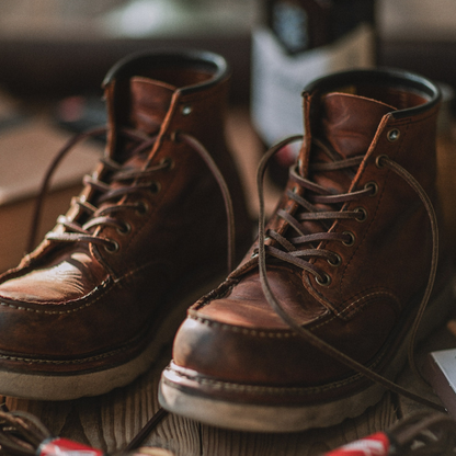 Bottes homme travail marron résistantes adhérence