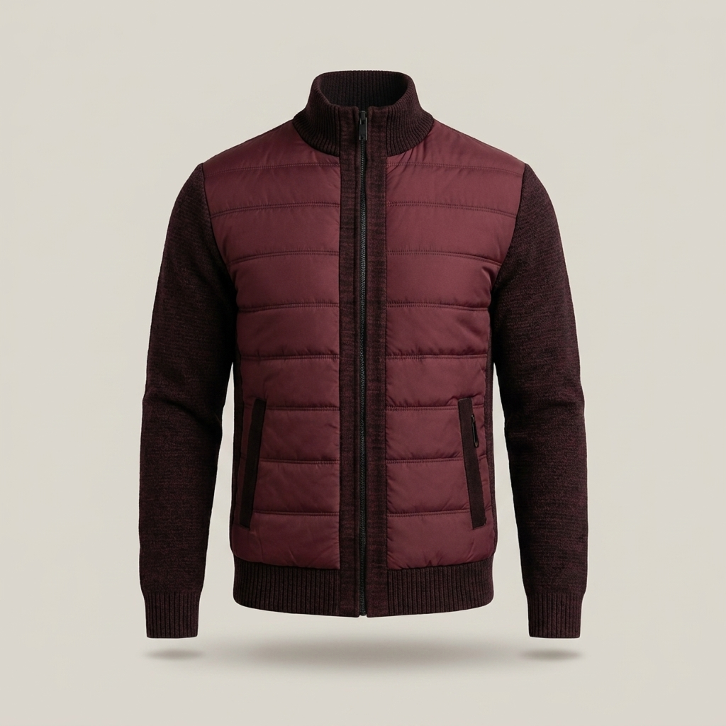 Parka homme coupe épurée pour quotidien