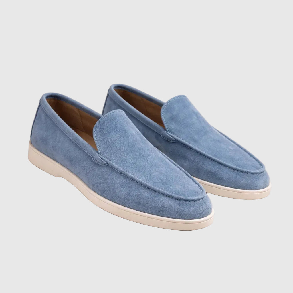 Mocassins homme cuir véritable coupe classique
