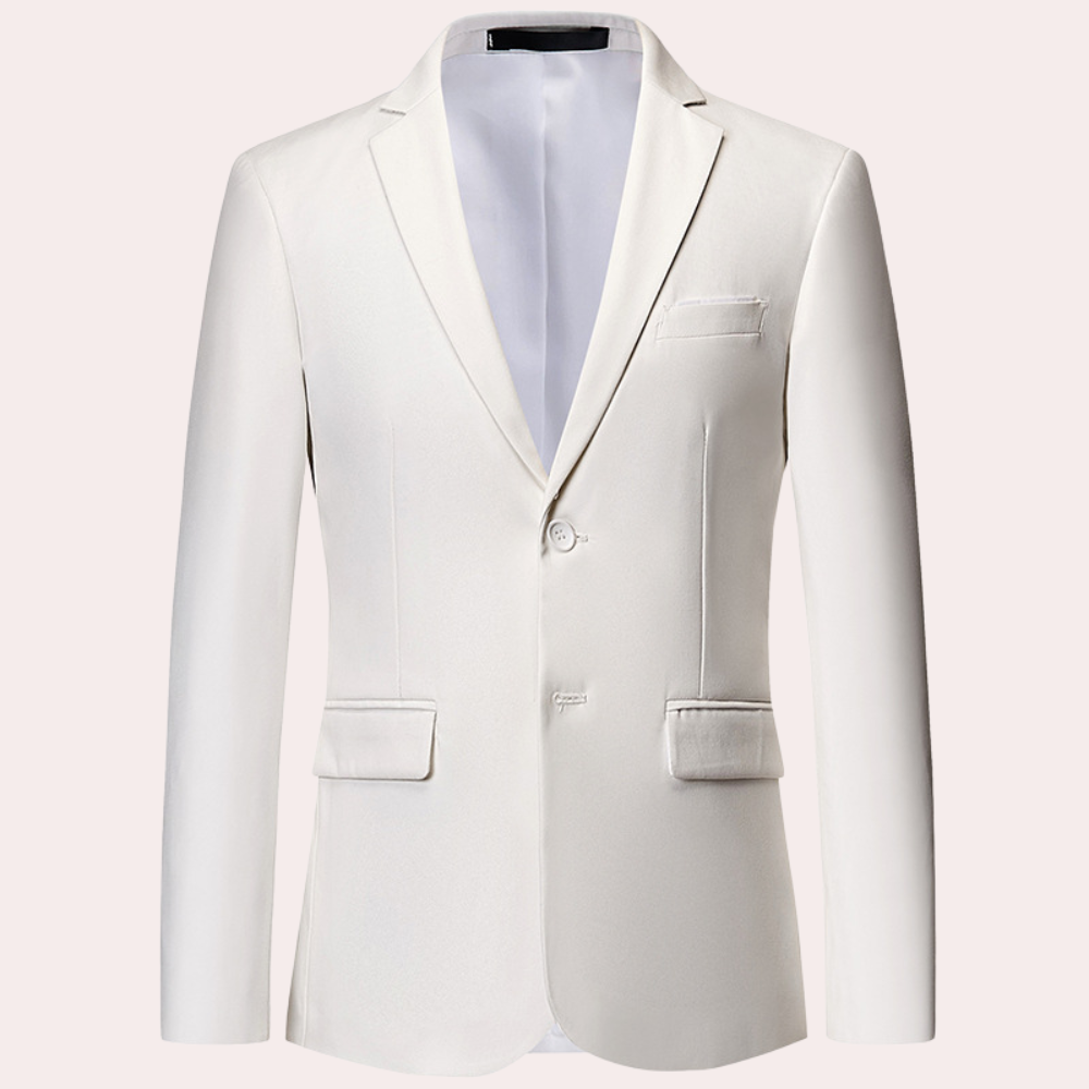 Blazer homme slim fit tissu respirant élégant