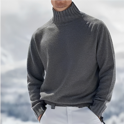 Warmer, weicher und vielseitiger Herren-Rollkragenpullover