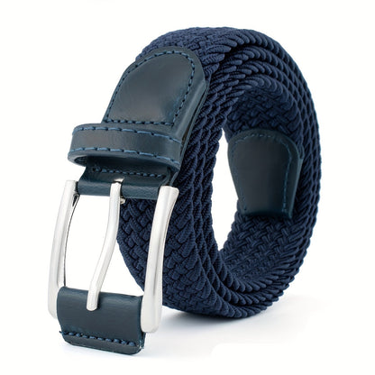 Ceinture homme tressée ajustable boucle ardillon