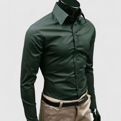 Chemise homme slim fit stretch pour soirée élégante