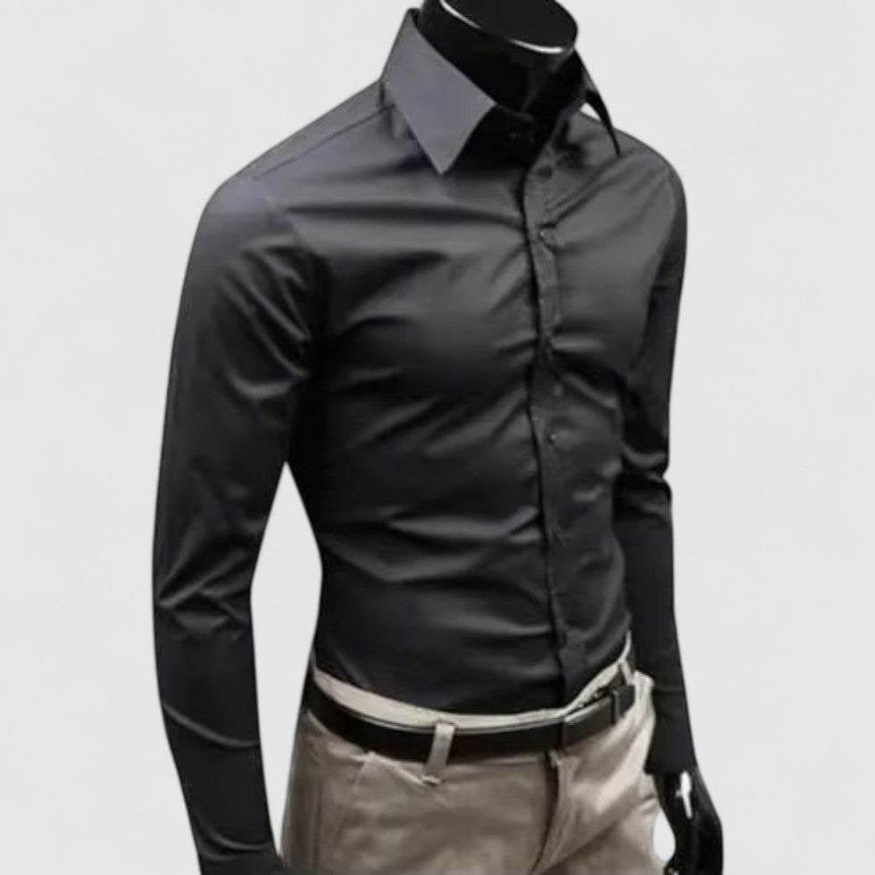 Chemise homme slim fit stretch pour soirée élégante