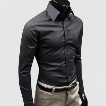 Chemise homme slim fit stretch pour soirée élégante