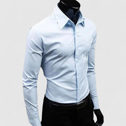 Chemise homme slim fit stretch pour soirée élégante
