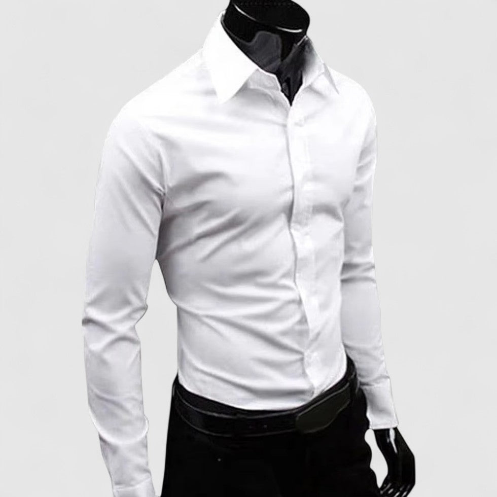 Chemise homme slim fit stretch pour soirée élégante