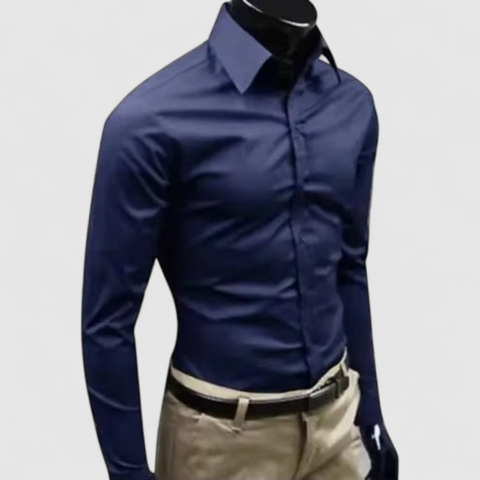 Chemise homme slim fit stretch pour soirée élégante