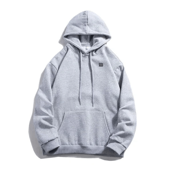 Beheizbarer Unisex-Kapuzenpullover mit einstellbarer Temperatur