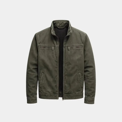 Veste homme style vintage coupe structurée durable