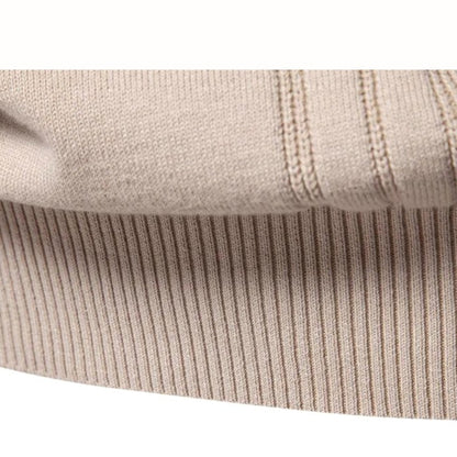 Pull homme maille tricot motif carreaux classique