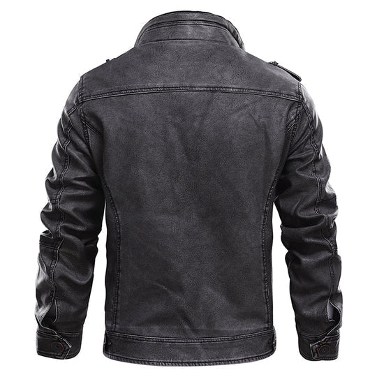 Veste homme noire design intemporel robuste