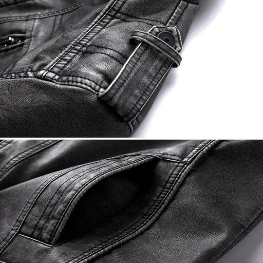 Veste homme noire design intemporel robuste