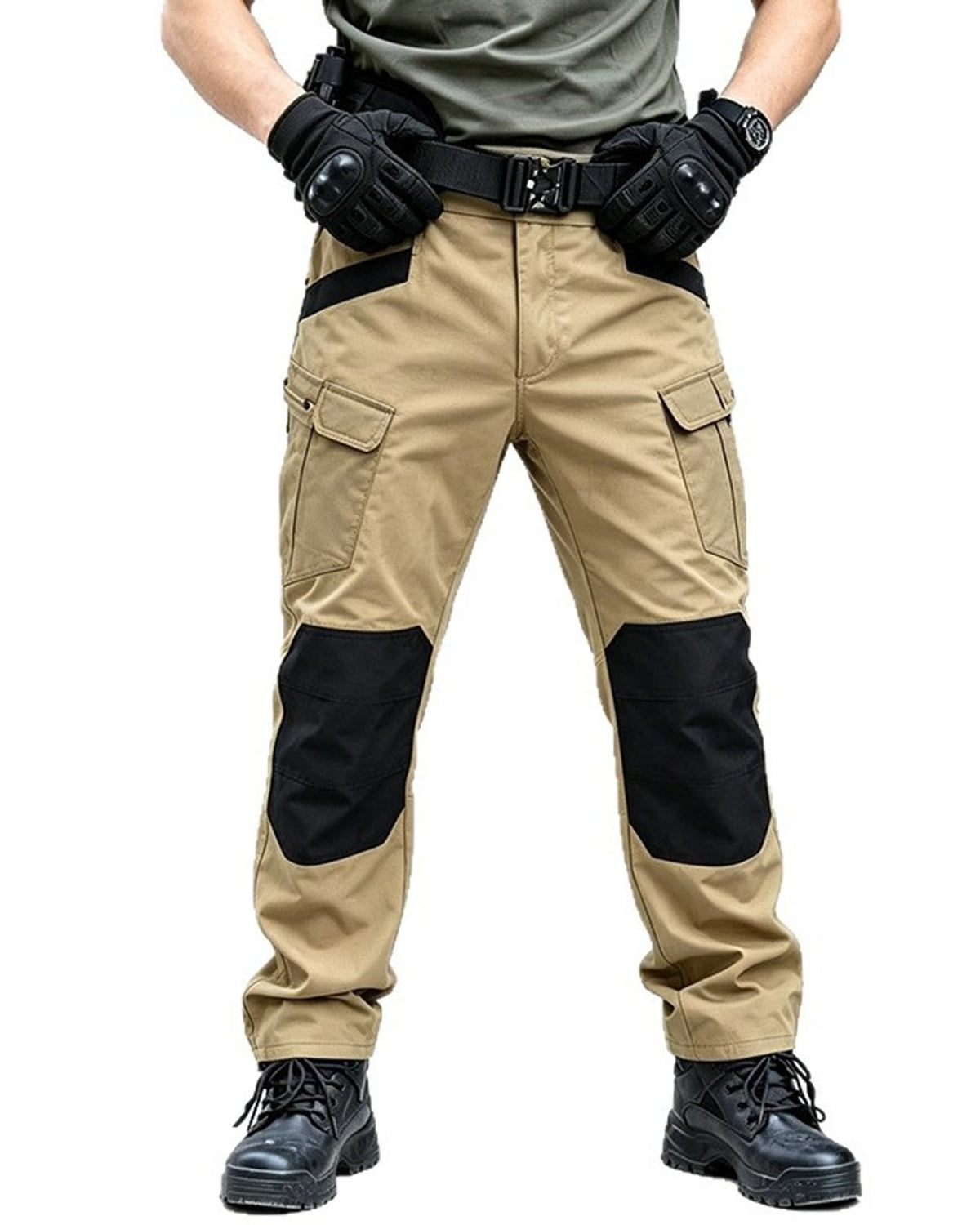 Wasserabweisende taktische Hose aus dehnbarem Polyester