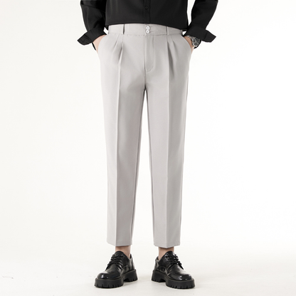 Moderne, lässige Herrenhose mit geradem Schnitt