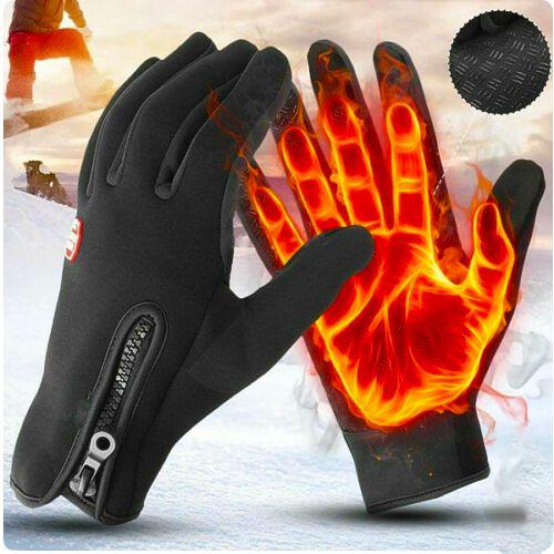 Gants chauffants imperméables tactiles pour ski et vélo