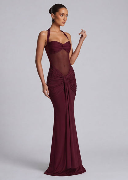 ARIA Robe Siren Sablier – Silhouette Sculptée et Glamour de Soirée
