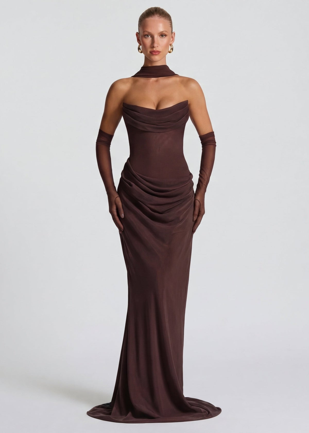 ARIA Robe Maxi Muse – Silhouette Fluide et Élégance Naturelle