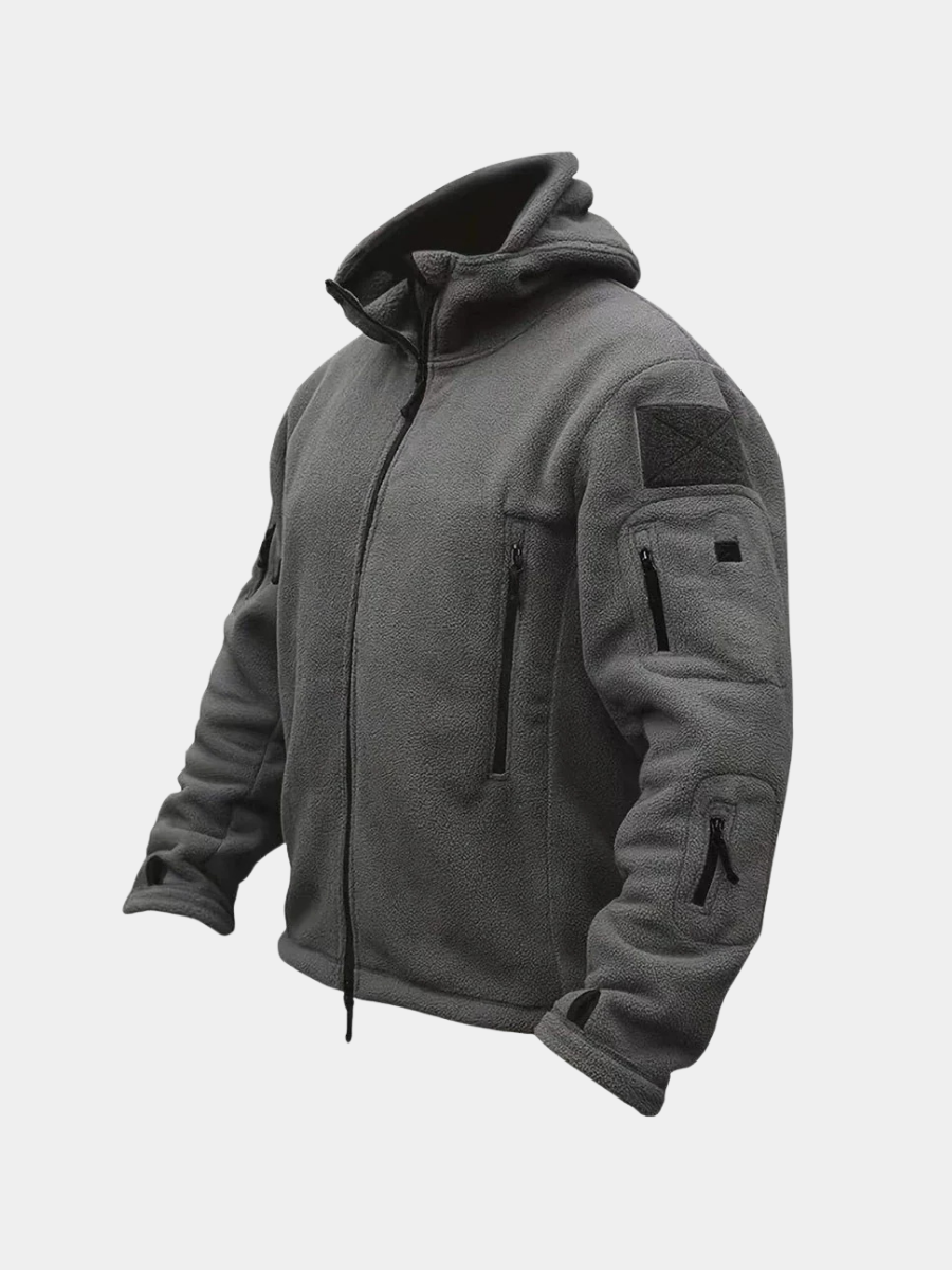 Veste polaire homme tactique multipoches extérieure