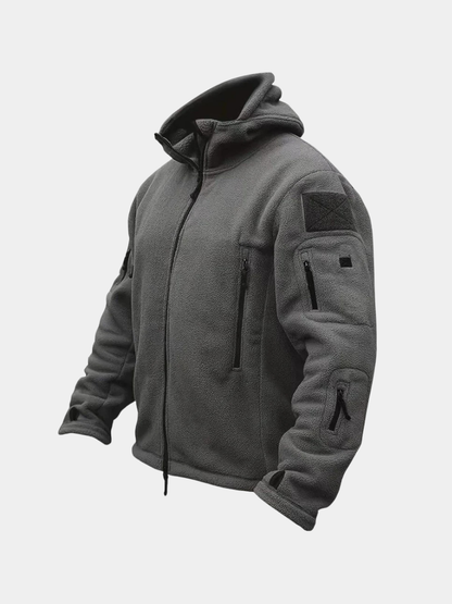 Veste polaire homme tactique multipoches extérieure