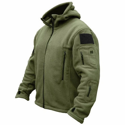 Veste polaire homme tactique multipoches extérieure