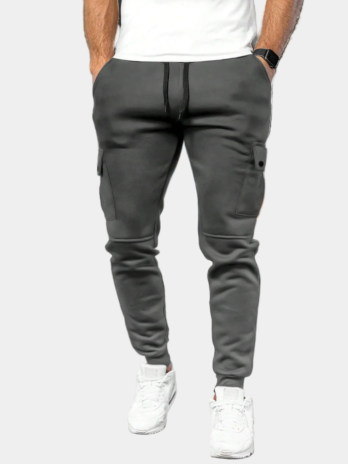 Jogging homme cargo confort décontracté avec cordon
