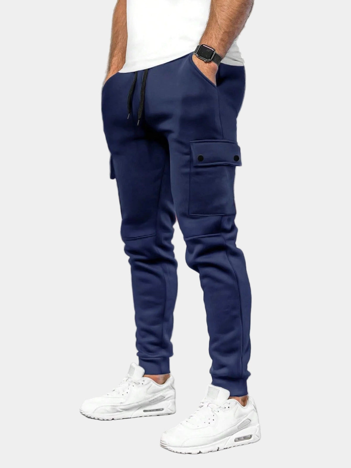 Jogging homme cargo confort décontracté avec cordon