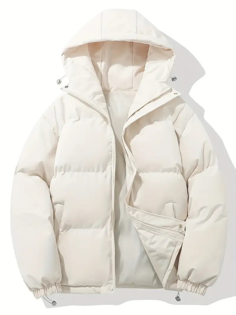Doudoune femme matelassée capuche coupe oversize