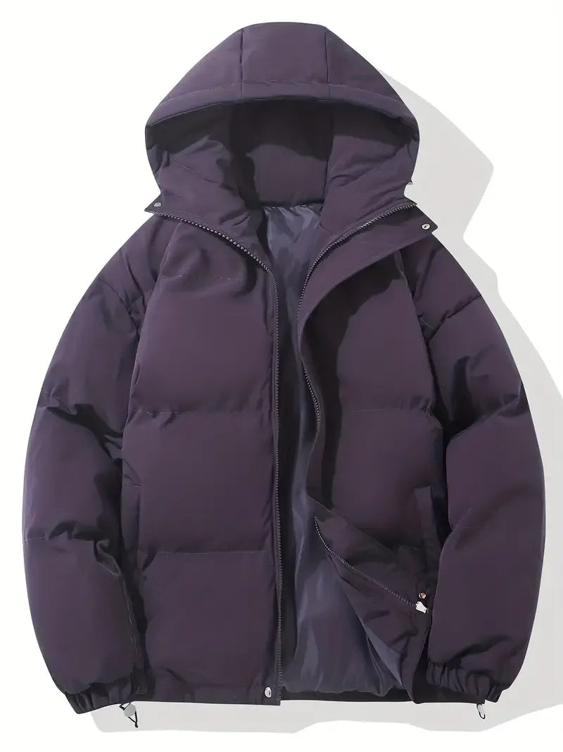 Doudoune femme matelassée capuche coupe oversize