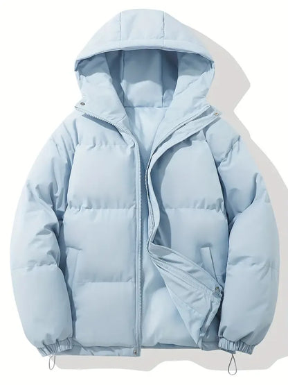 Doudoune femme matelassée capuche coupe oversize