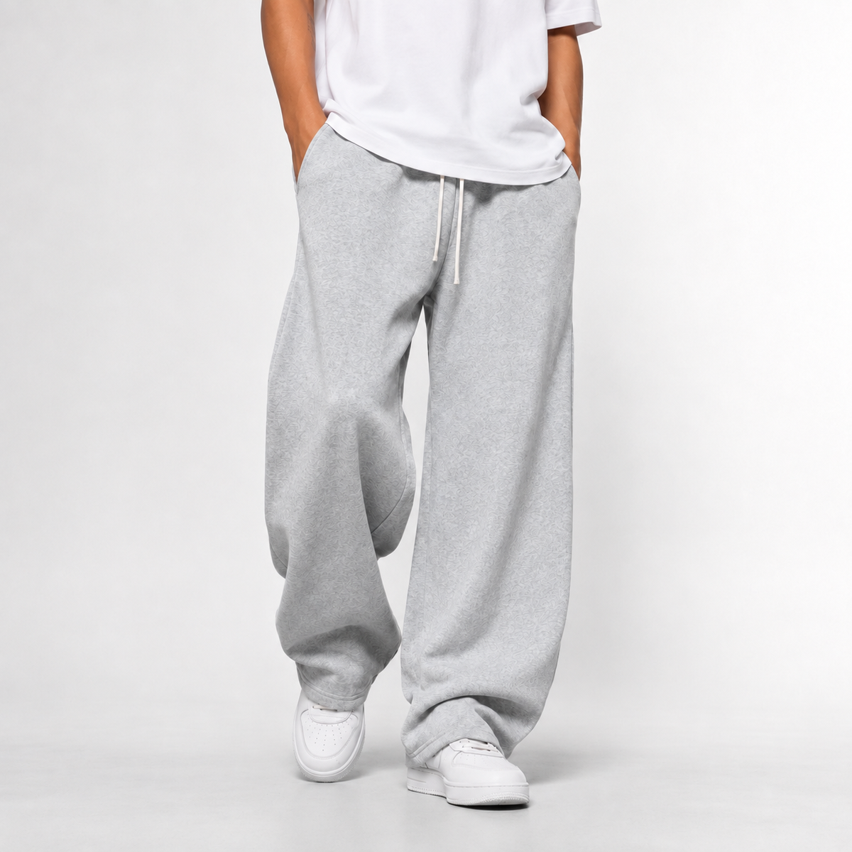 Jogging homme coupe décontractée confort quotidien