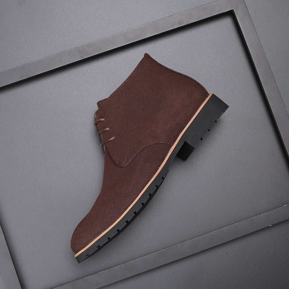 Chaussures homme cuir décontractées à enfiler