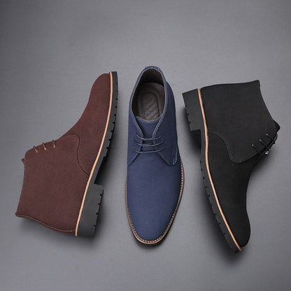 Chaussures homme cuir décontractées à enfiler