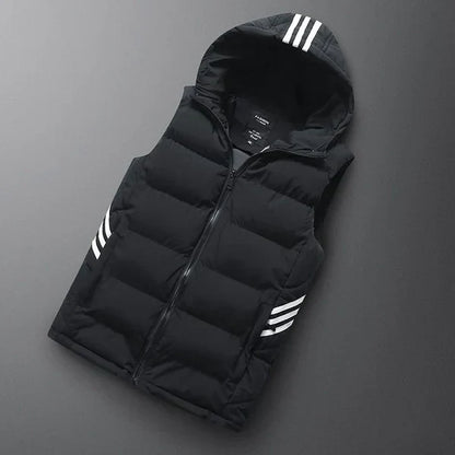 Gilet homme luxe chaud polyvalent hiver