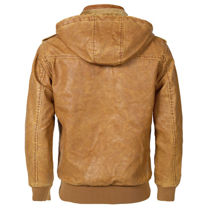 Veste en cuir homme style intemporel confort quotidien