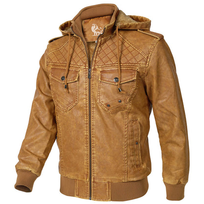 Veste en cuir homme style intemporel confort quotidien