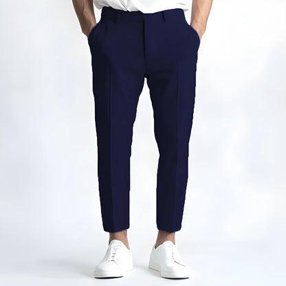 Moderne, lässige Herrenhose mit geradem Schnitt