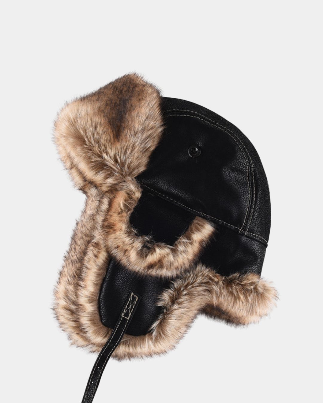 Chapeau trappeur aviateur homme hiver chaud doublé
