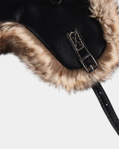 Chapeau trappeur aviateur homme hiver chaud doublé