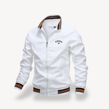 Veste de golf homme coupe-vent déperlante sport