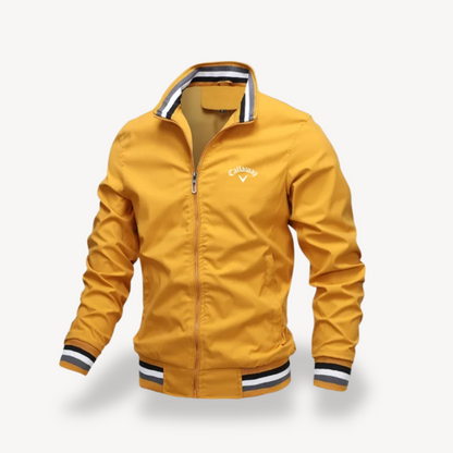Veste de golf homme coupe-vent déperlante sport