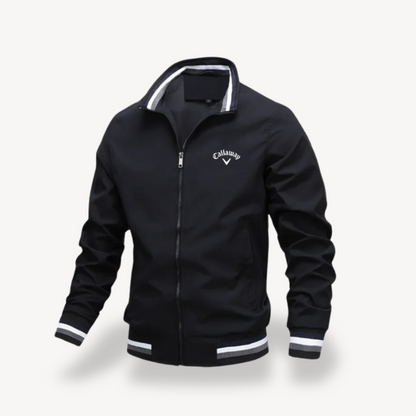 Veste de golf homme coupe-vent déperlante sport