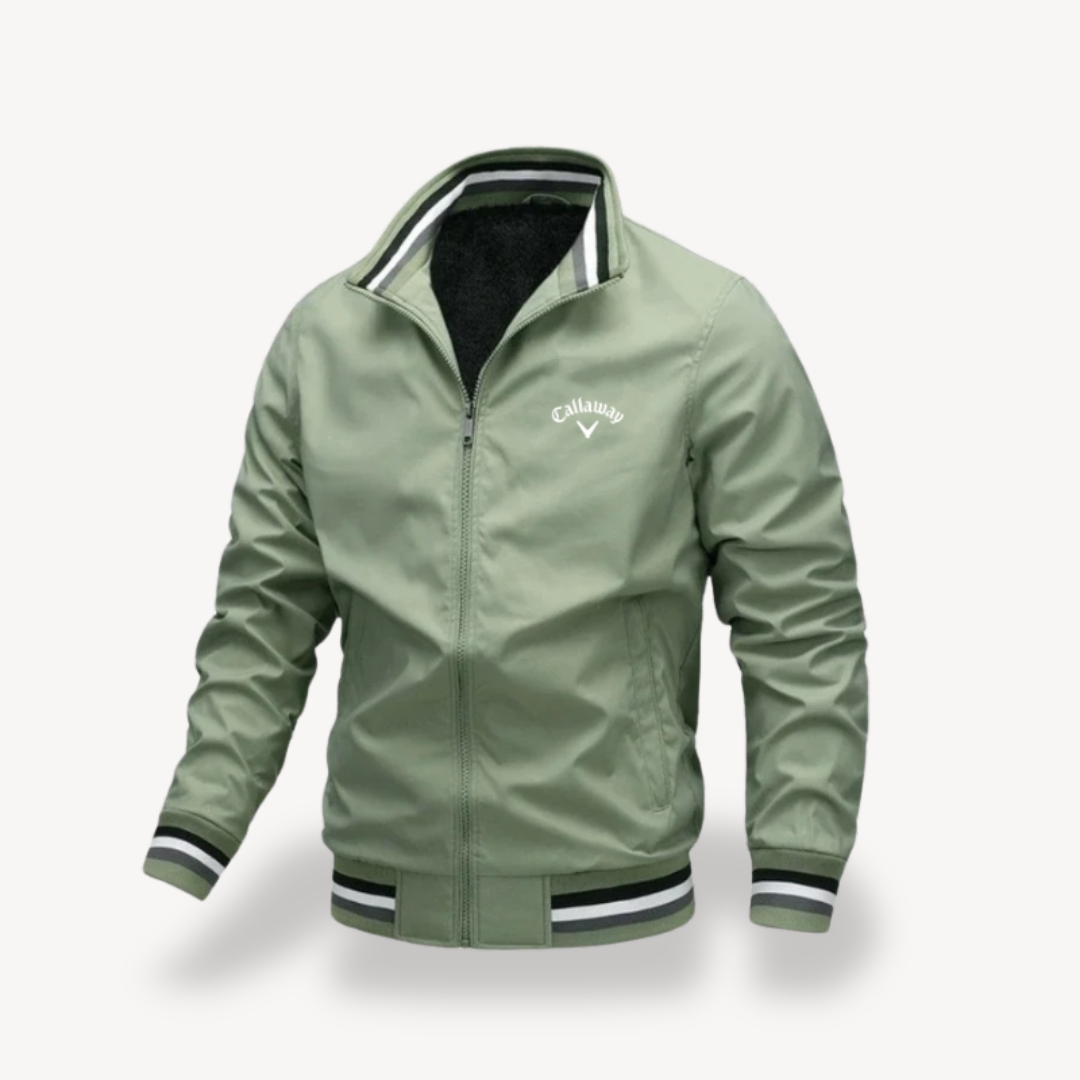 Veste de golf homme coupe-vent déperlante sport