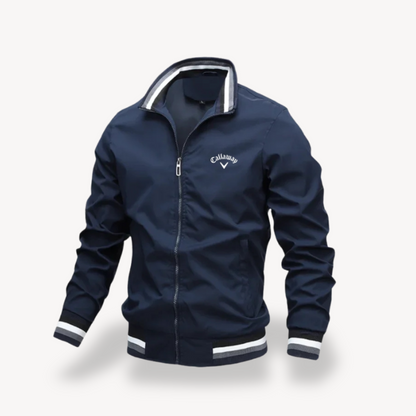 Veste de golf homme coupe-vent déperlante sport