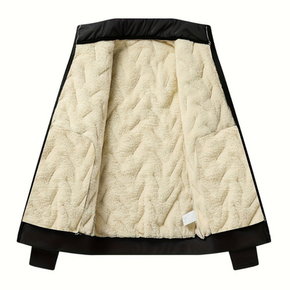 Ensemble homme hiver entraînement doublure chaude